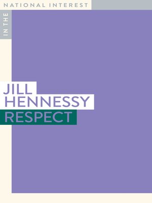 cover image of Respect